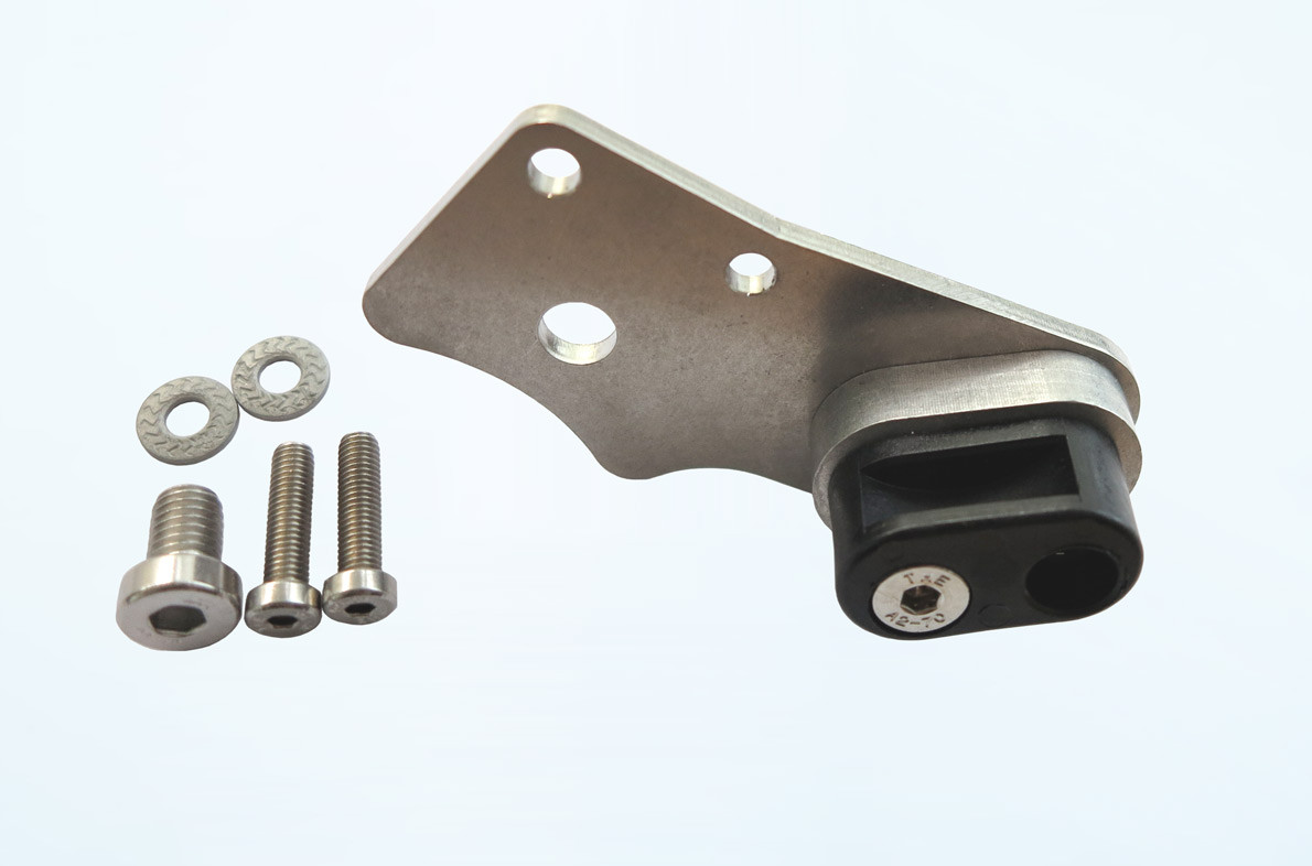Alu Fu/ßrasten Set hinten f/ür KTM 125 Duke 11-18 Puig Trail schwarz