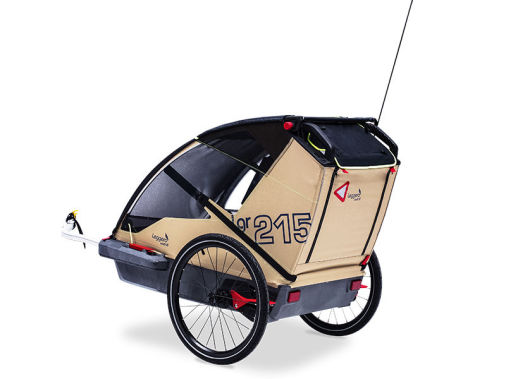 Leggero Vento R Surf - Veloanhänger von Leggero - Fahrradanhänger für Kinder - 2 Sitzer